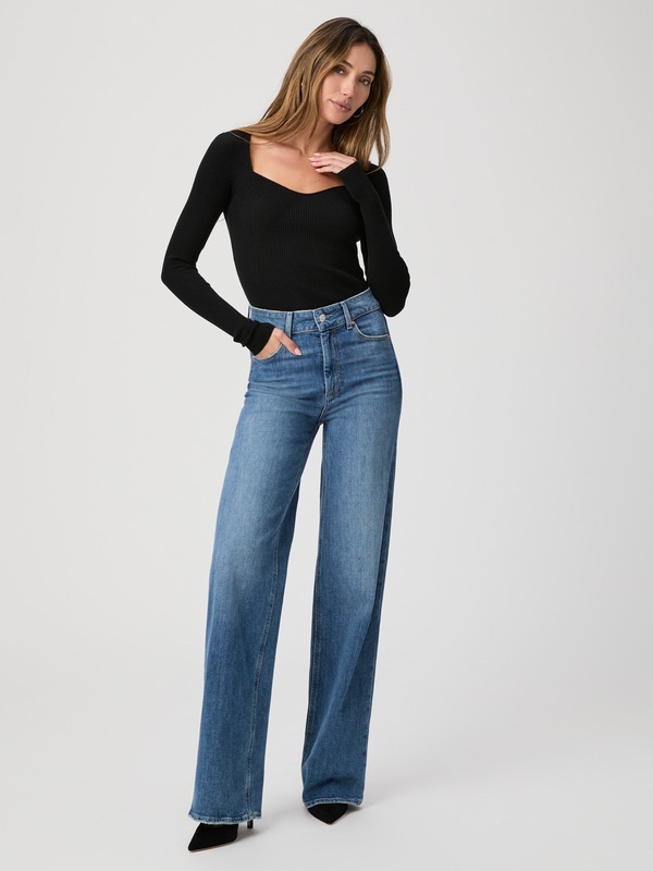 Paige Sasha Wide-Leg Jeans